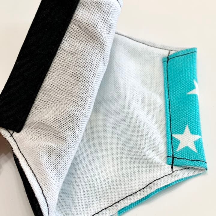 No.114 オーダーマスク　星　スター　ツートンカラー　おまとめ割