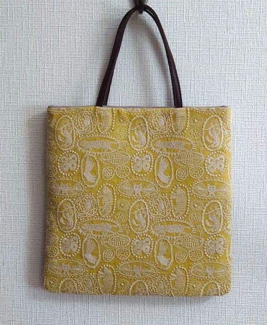 ミナペルホネン　パッチワーク☓Junglerelief　ミニトートバッグ