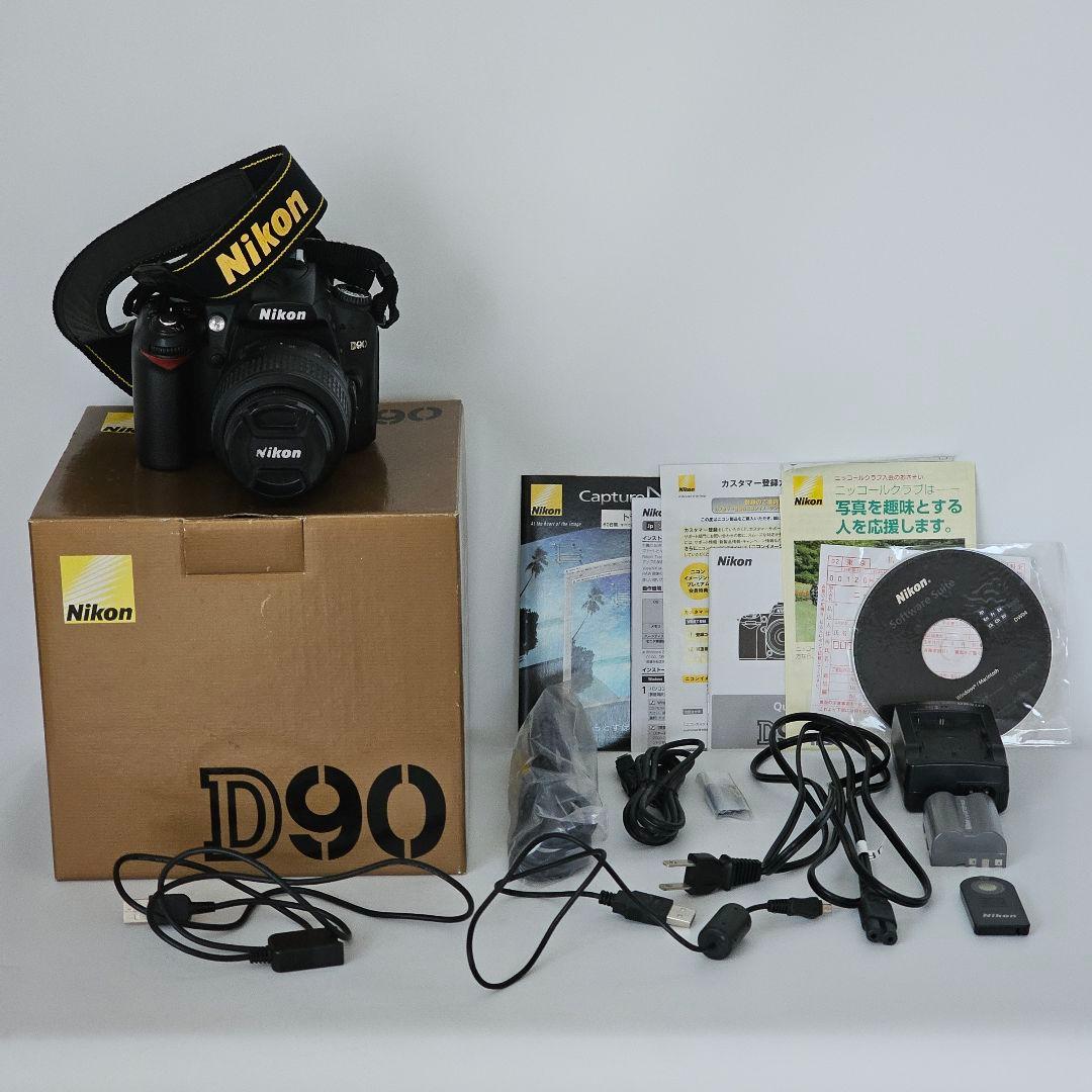 Nikon 　D90　デジタル一眼レフカメラ　レンズ3本セット　収納ケース