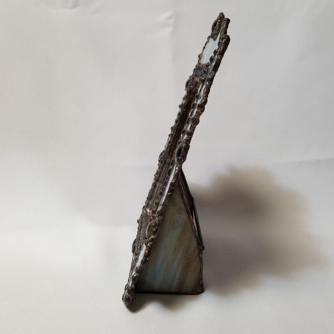 ステンドグラス　卓上ミラー　　　　　　　　　※現品限り