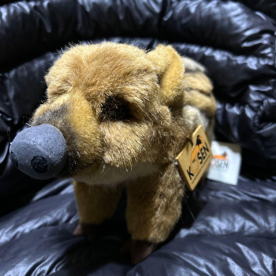 KOSEN ぬいぐるみ　イノシシの仔　ウリ坊　タグ付き❣️