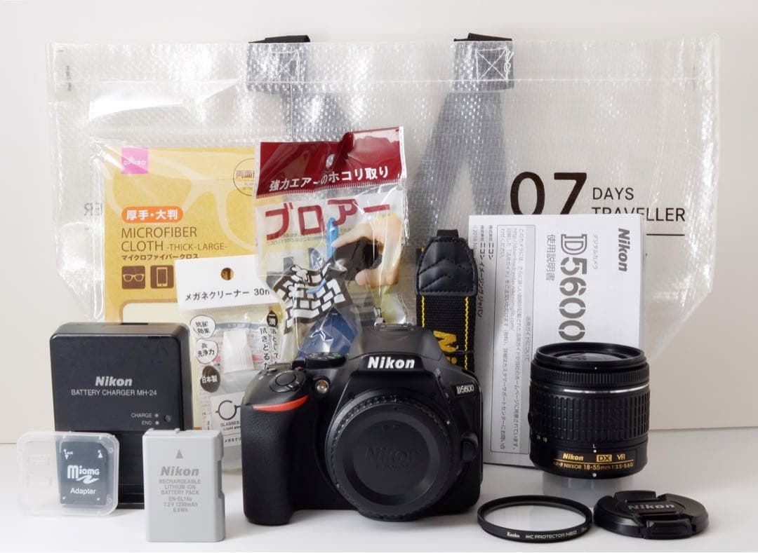 専用！小型・軽量！Nikon D5600★すぐ使える★Wi-Fi内蔵