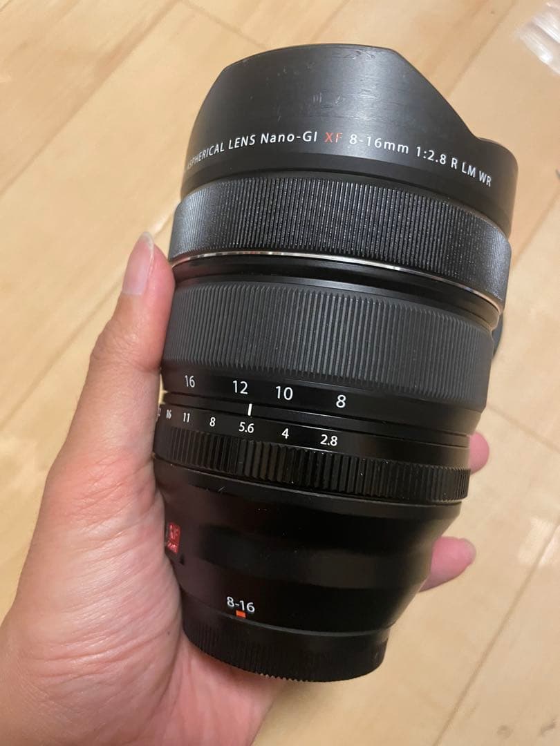 【美品】FUJIFILM XF8-16mm F2.8 R LM WR