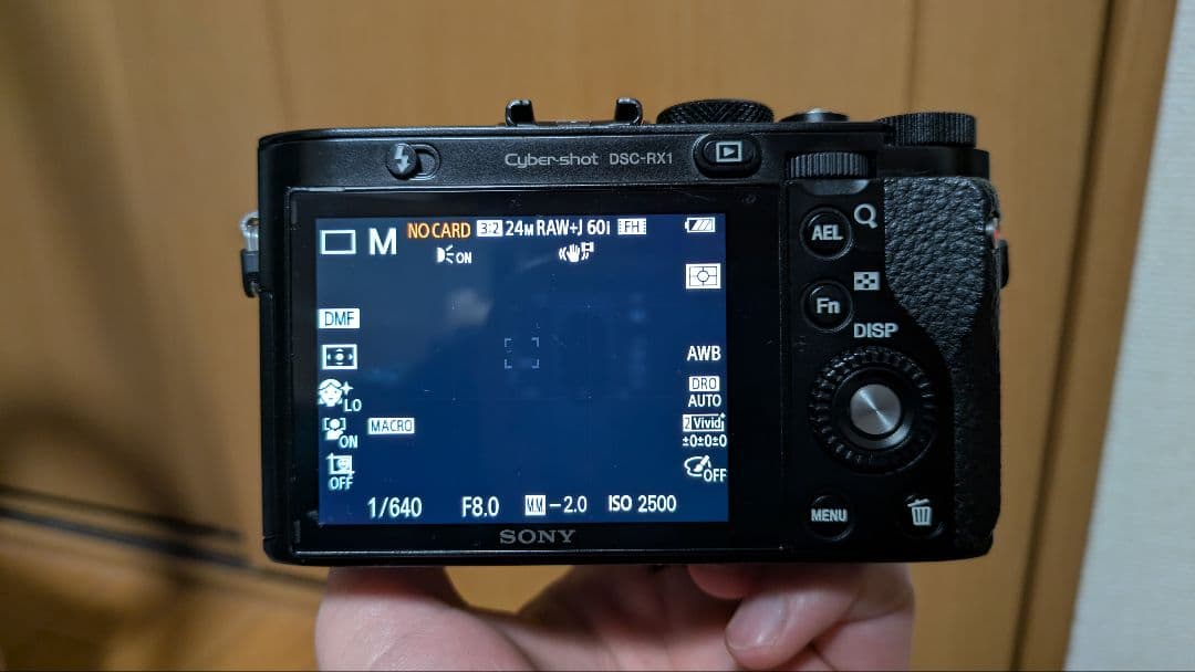 SONY RX1 コンパクトデジタルカメラ