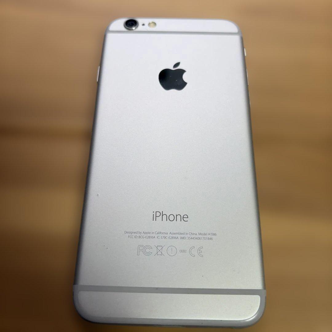 iPhone6 64GB シルバー　MG4H2J/A バッテリー85%