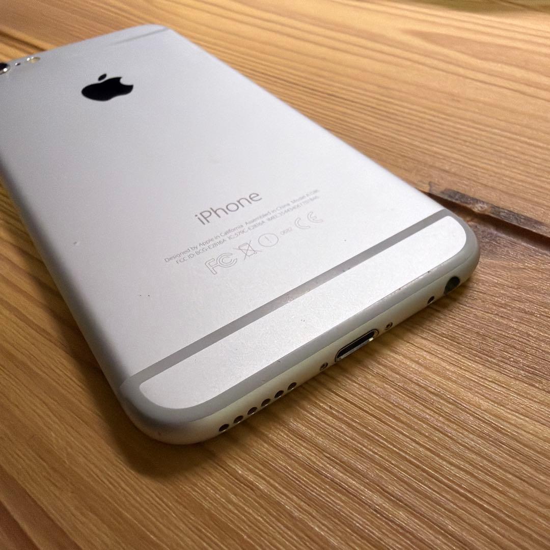 iPhone6 64GB シルバー　MG4H2J/A バッテリー85%