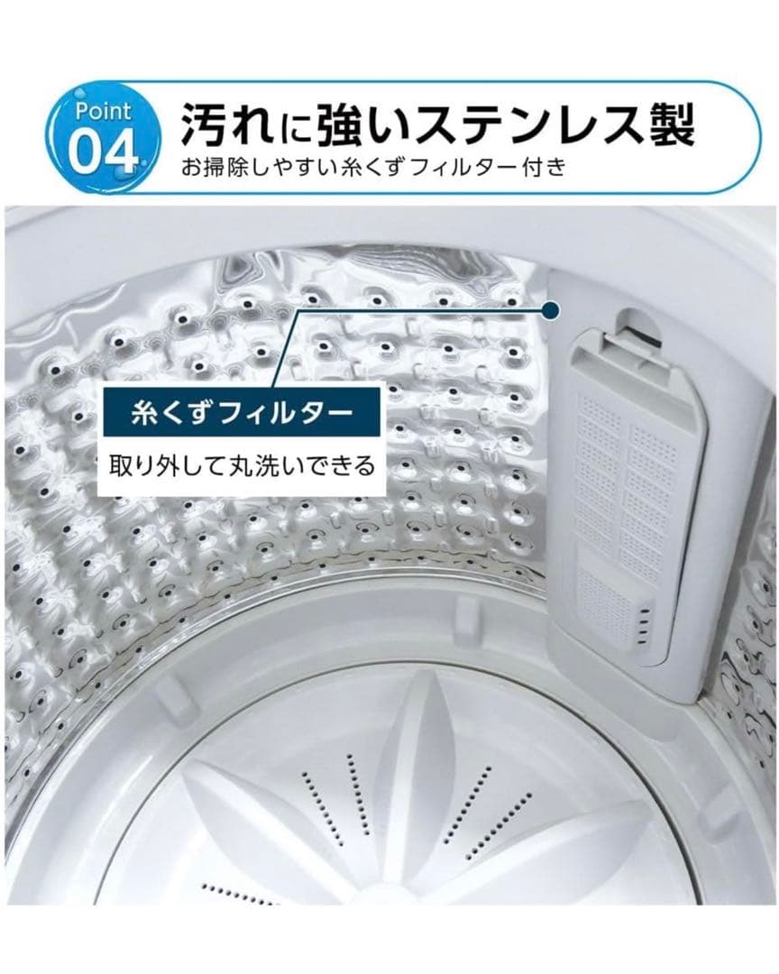 ONESTEP 小型 全自動洗濯機 3.2kg TE-BX032