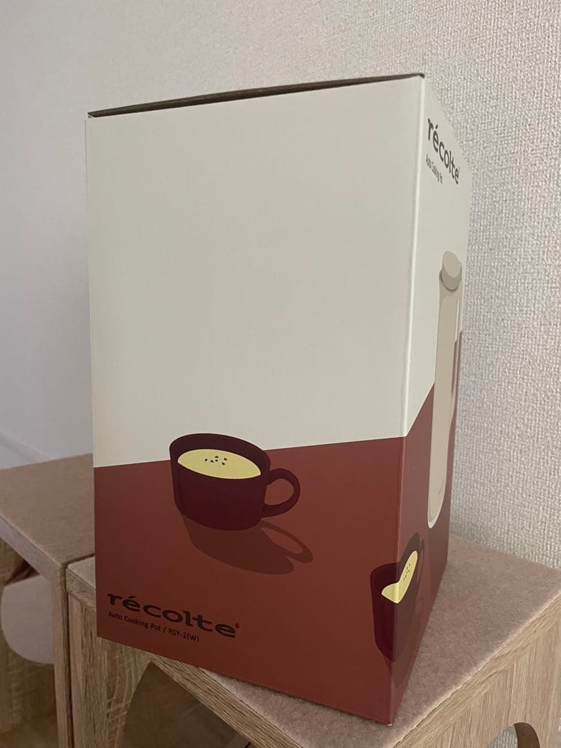 レコルト 自動調理ポット ／ クリームホワイト RSY-2(W)