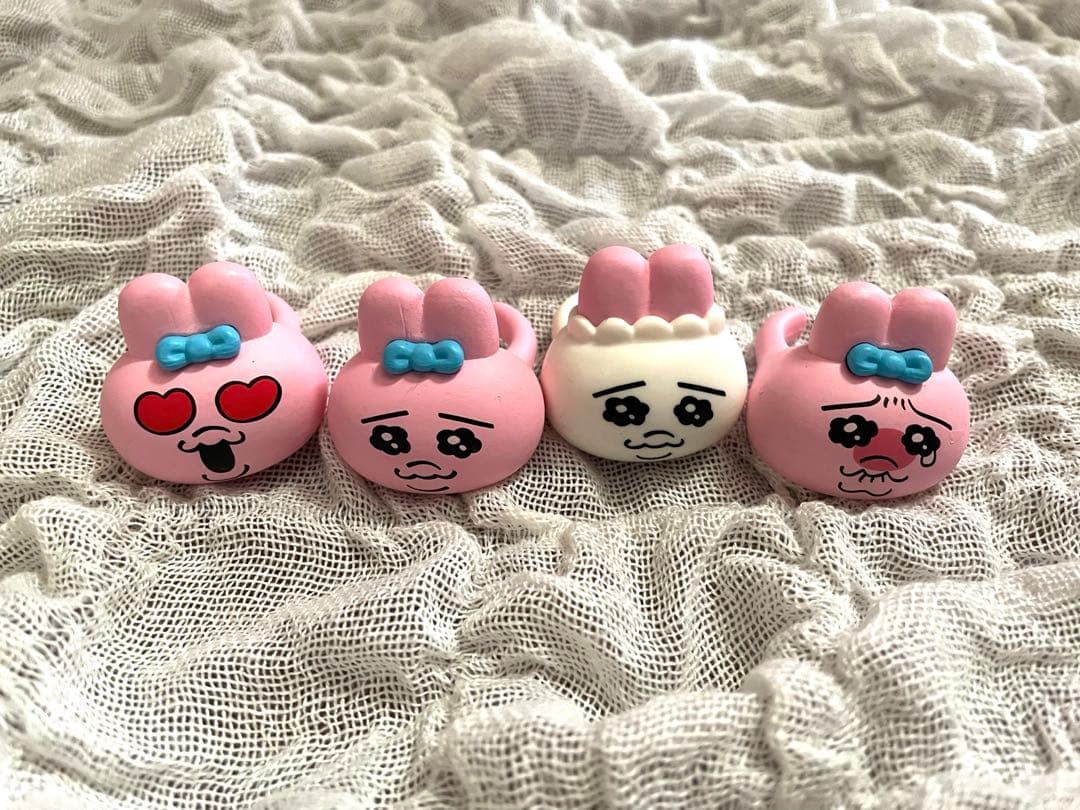 おぱんちゅうさぎ ぬいぐるみ フィギュア リング アクキー セット