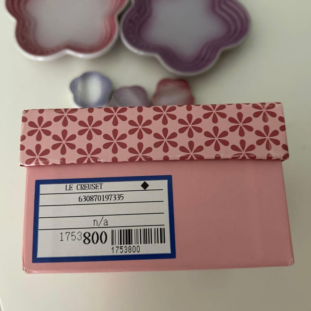 LE CREUSET ミニフラワーペタル&フラワーチョップスティックレスト 6点