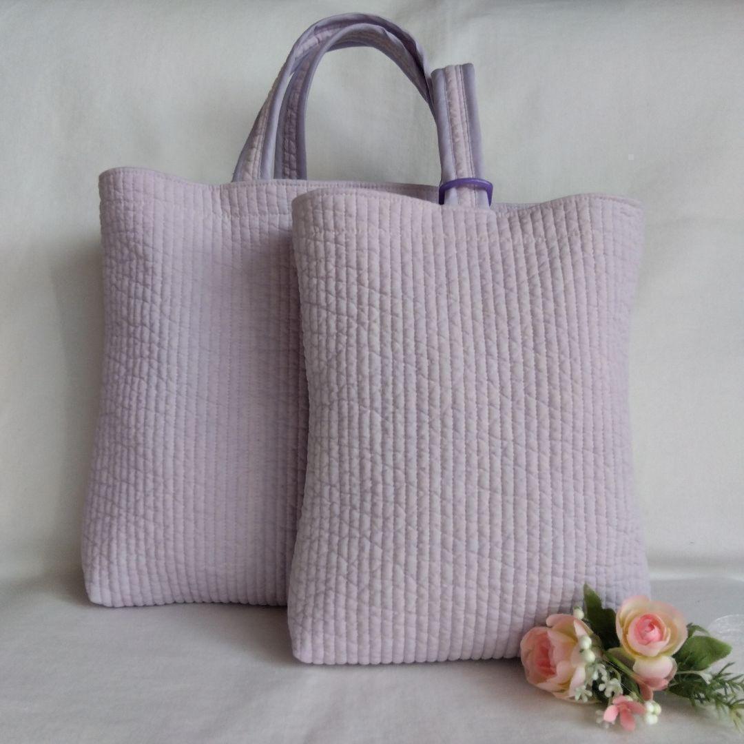 星と月☆レッスンバッグ 上履き入れ 2点セット☆ ヌビバッグ 入学