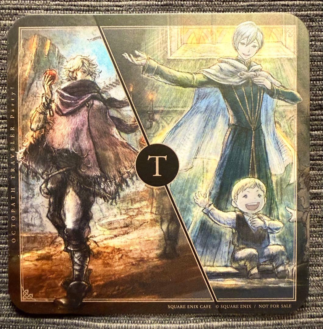 オクトパストラベラー コラボ カフェ特典コースター：後期コンプセット