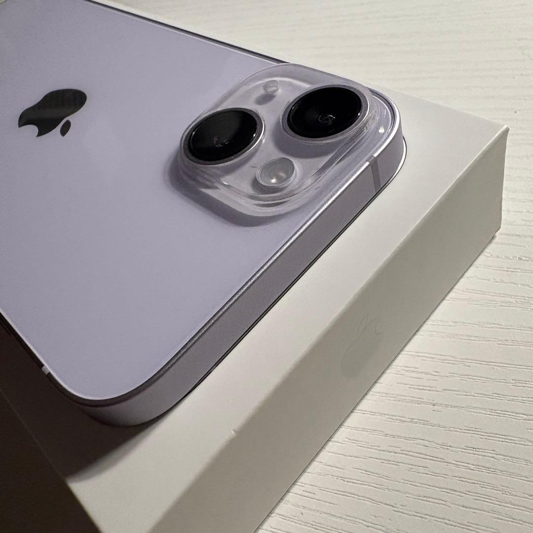 iPhone14 512GB SIMフリー パープル 極美品