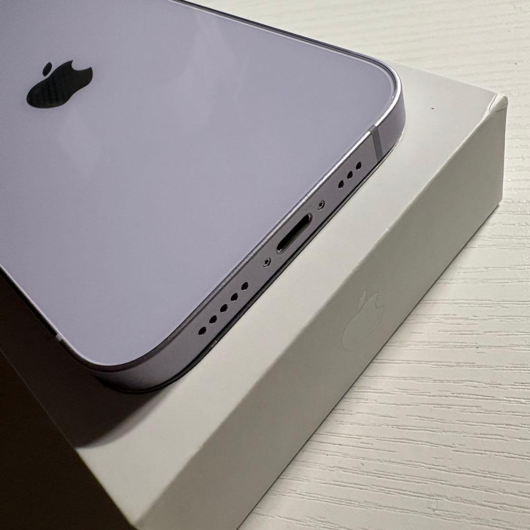iPhone14 512GB SIMフリー パープル 極美品