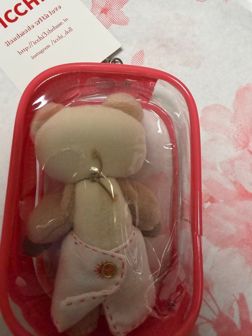 ICCHI doll キーホルダー タグ付き