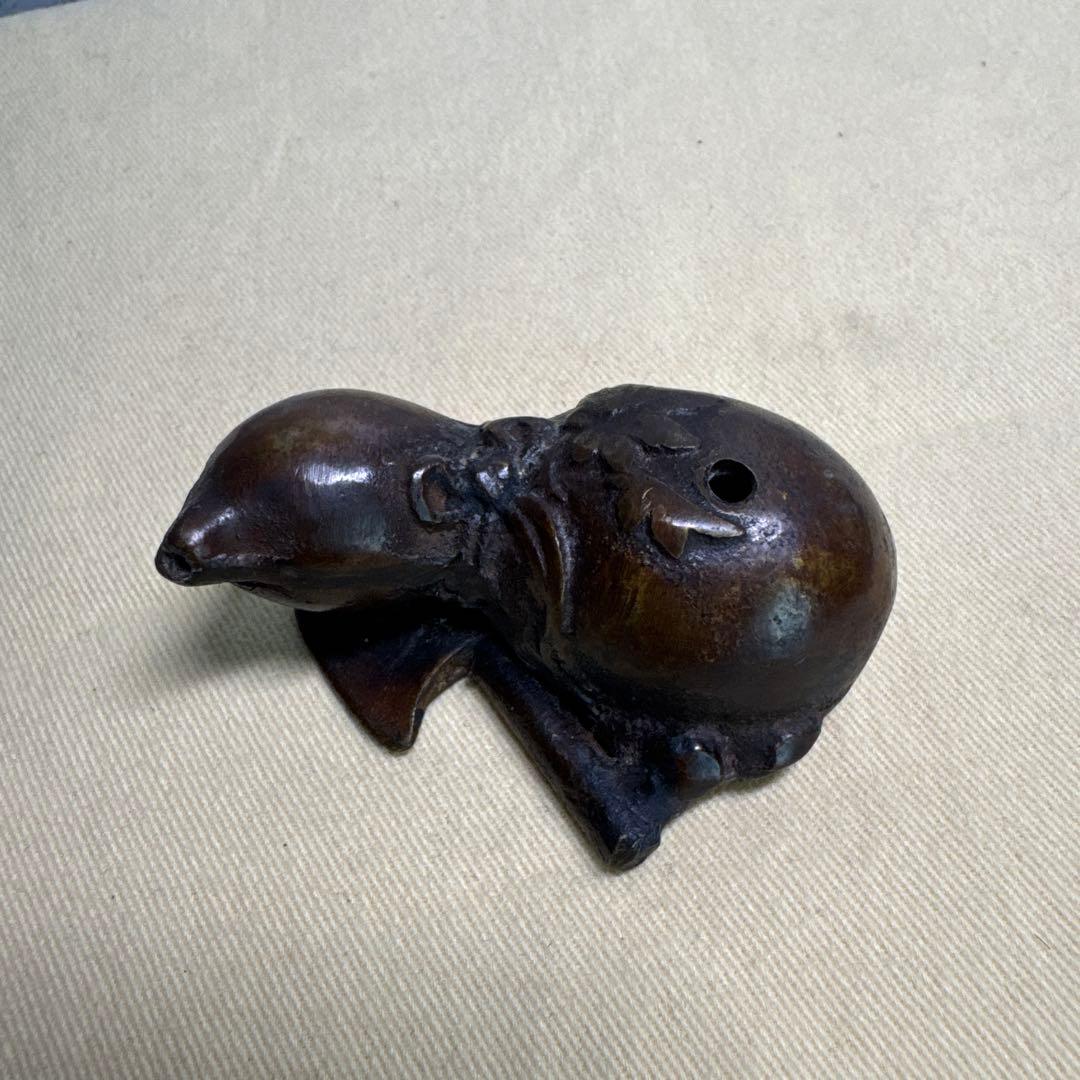 水滴/古銅/書道具／アンティーク