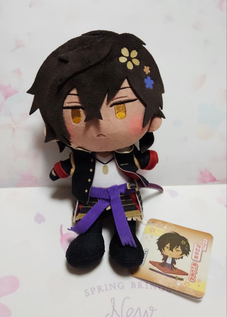 わんぱく刀剣乱舞　ぬいぐるみ　鶴丸国永　大倶利伽羅　南泉一文字