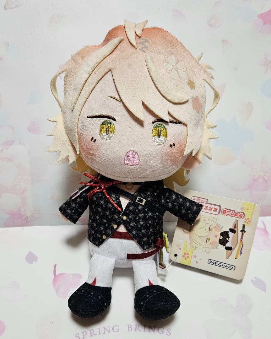 わんぱく刀剣乱舞　ぬいぐるみ　鶴丸国永　大倶利伽羅　南泉一文字