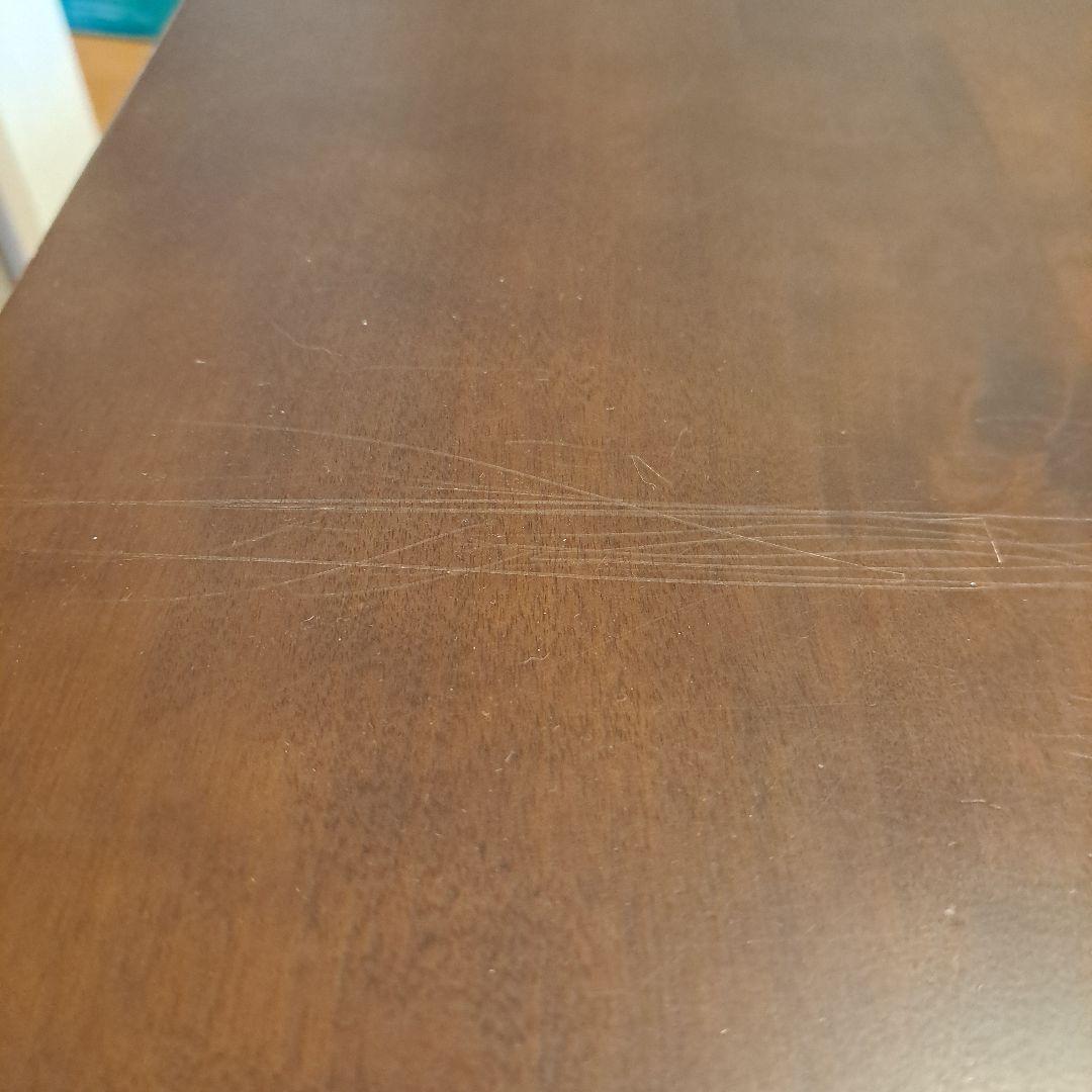 無印良品　ローテーブル　無垢材ウォルナット　引き出しなし