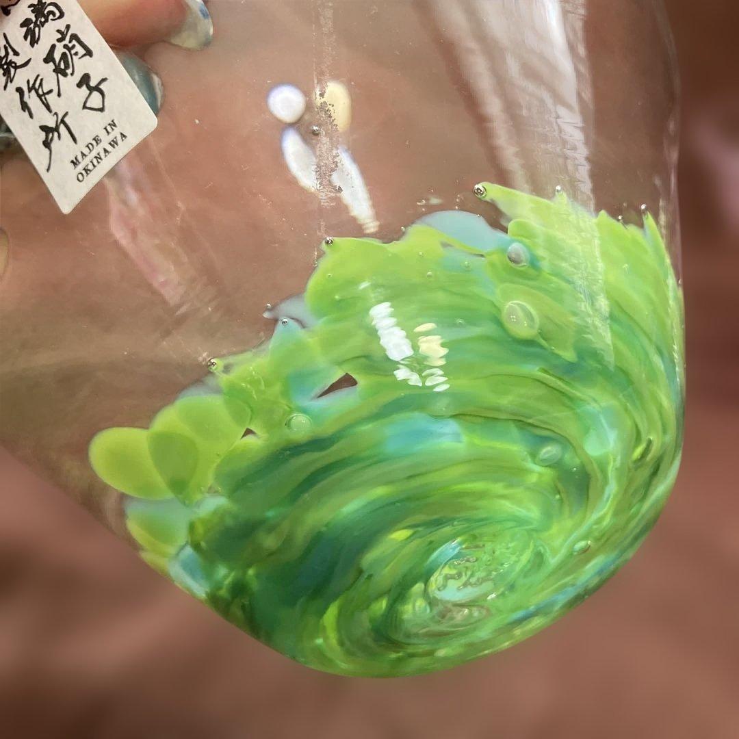 値下げ　新品　琉球ガラス　糸満硝子製作所　小鉢