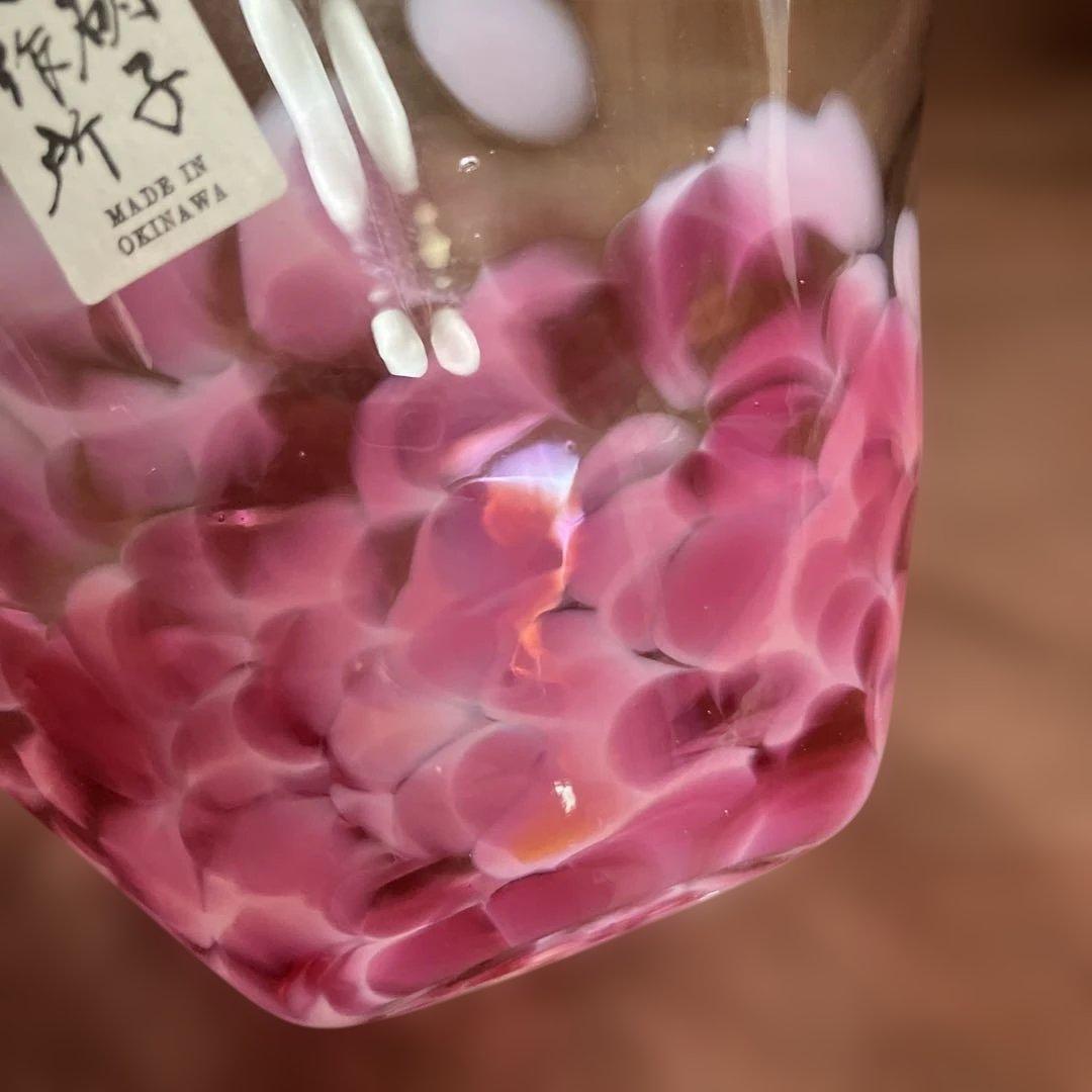 値下げ　新品　琉球ガラス　糸満硝子製作所　小鉢