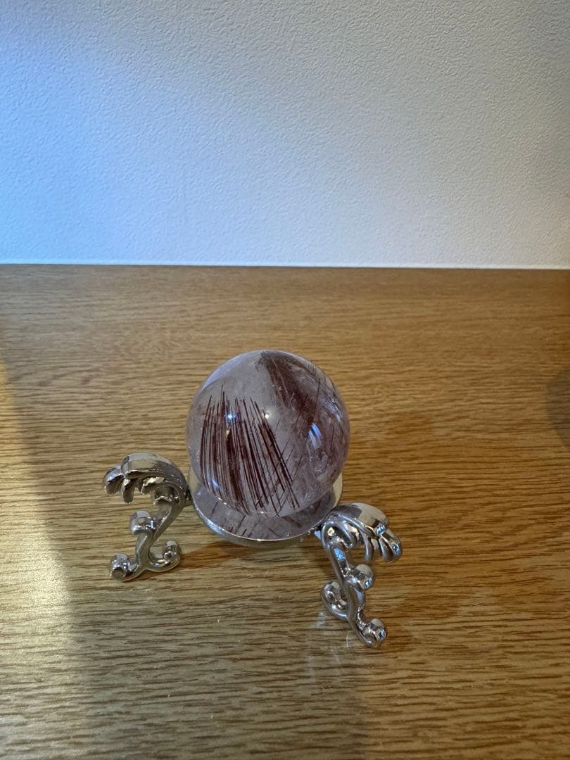 レッド ルチルクオーツ スフィア