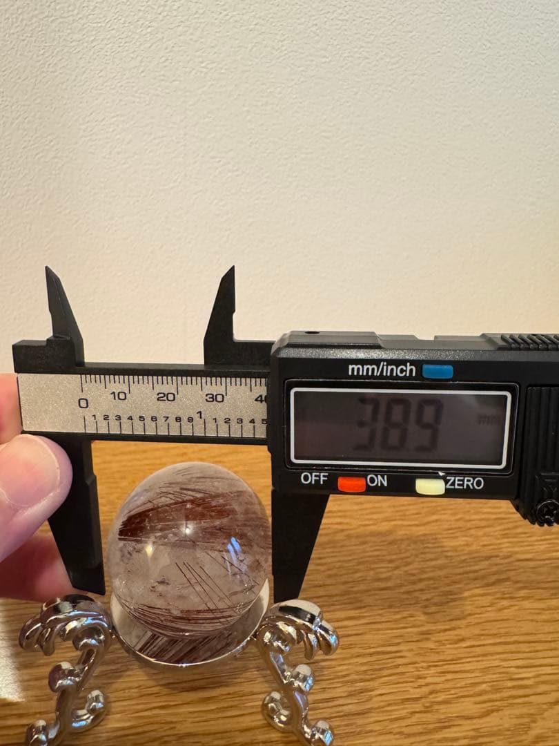 レッド ルチルクオーツ スフィア