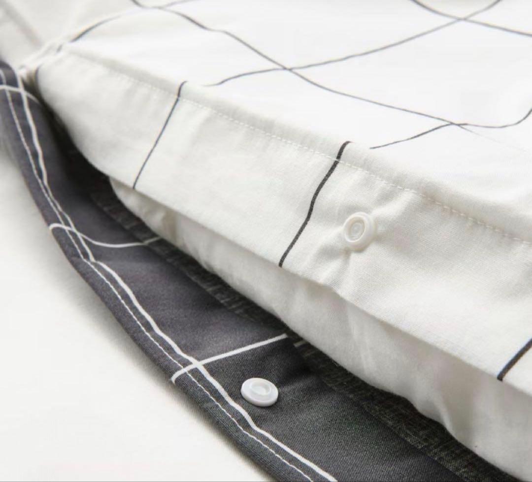 未開封 IKEA ヴィートクローヴェル 掛け布団カバー&枕カバー廃盤品 訳あり