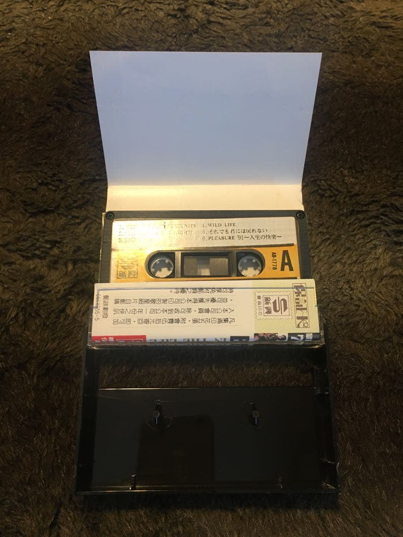 B′z カセットテープ IN THE LIFE 台湾 激レア 希少 1980年代