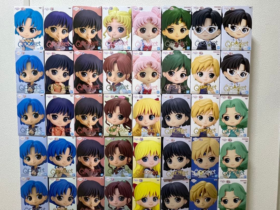 未開封 セーラームーンフィギュア 56個 Qposket まとめ売り