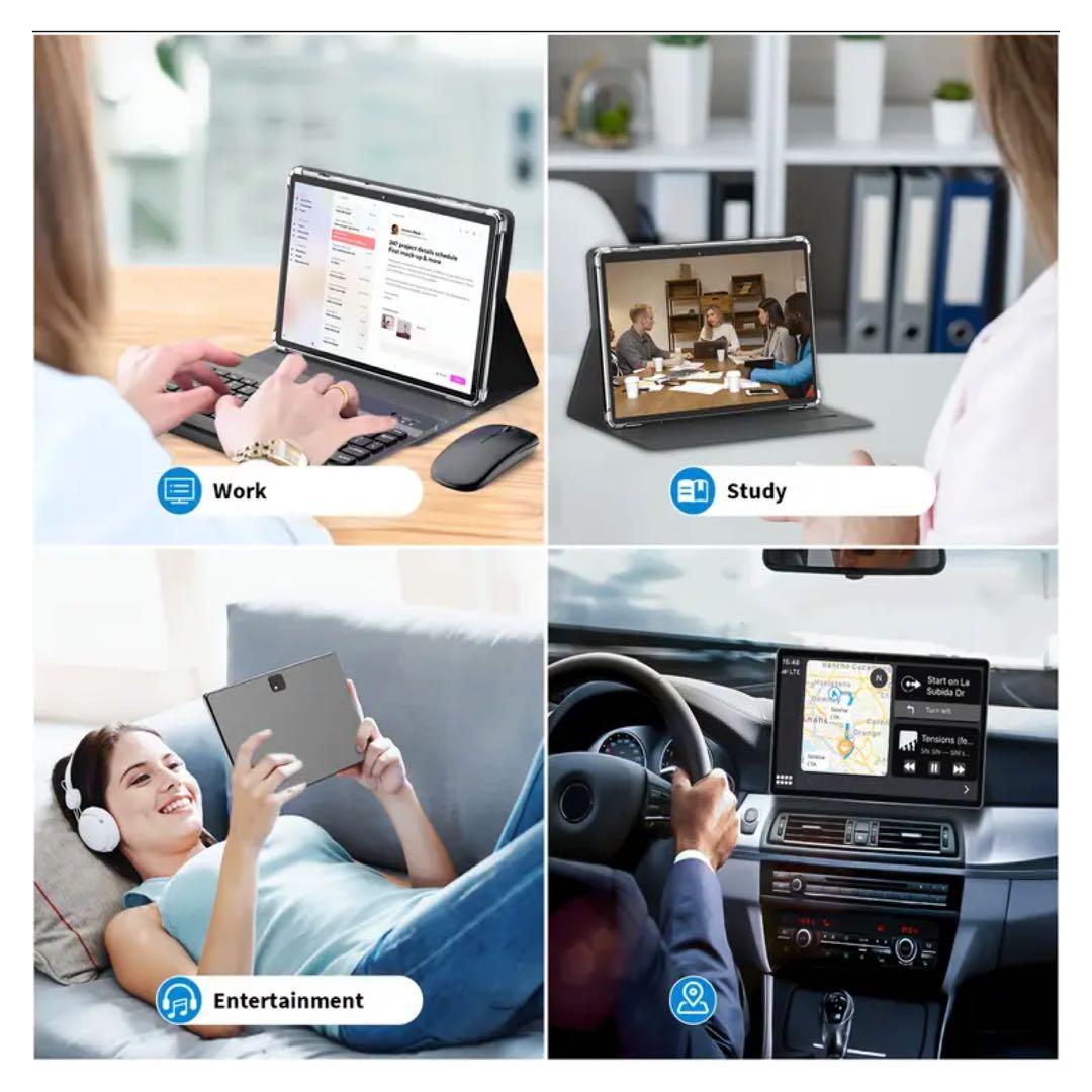 【新品】Relndoo Androidタブレット 12GB RAM 128GB