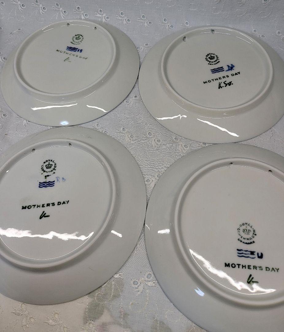 希少✨ロイヤルコペンハーゲン　マザーズデイ プレート 3枚 飾り皿 母の日
