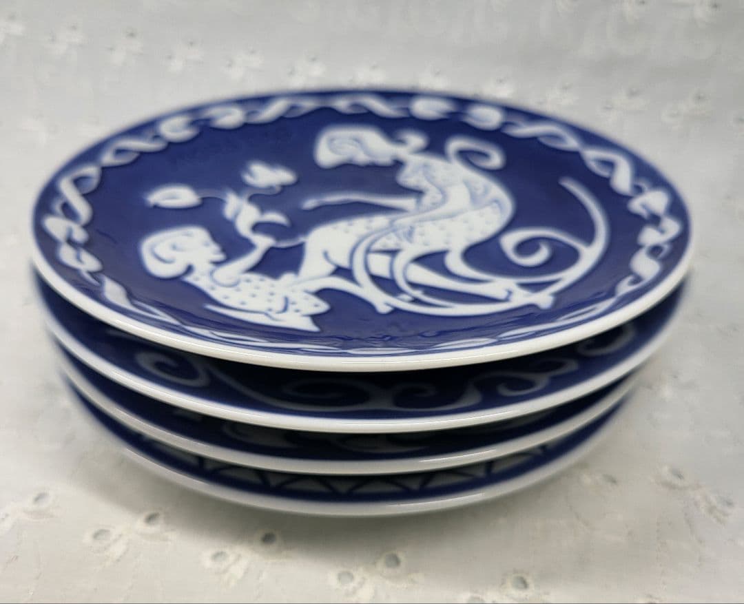 希少✨ロイヤルコペンハーゲン　マザーズデイ プレート 3枚 飾り皿 母の日