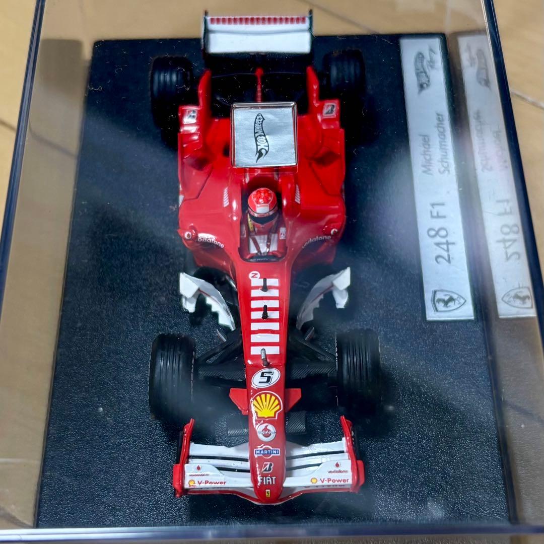 マテル 1/43 フェラーリ 248F1 M.シューマッハ バーコード仕様