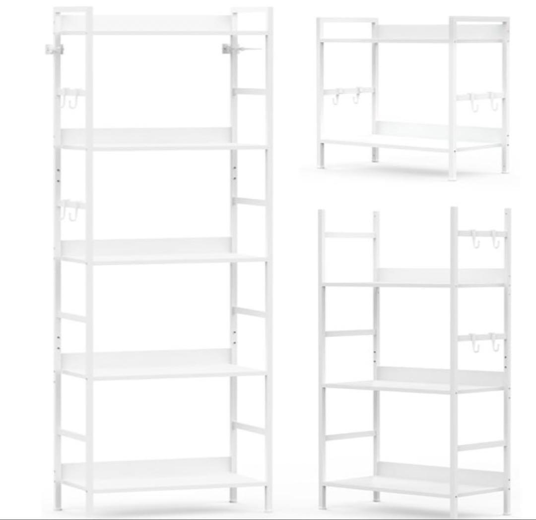 [組み替え自由] オープンラック キッチンラック TKUIN オープンシェルフ