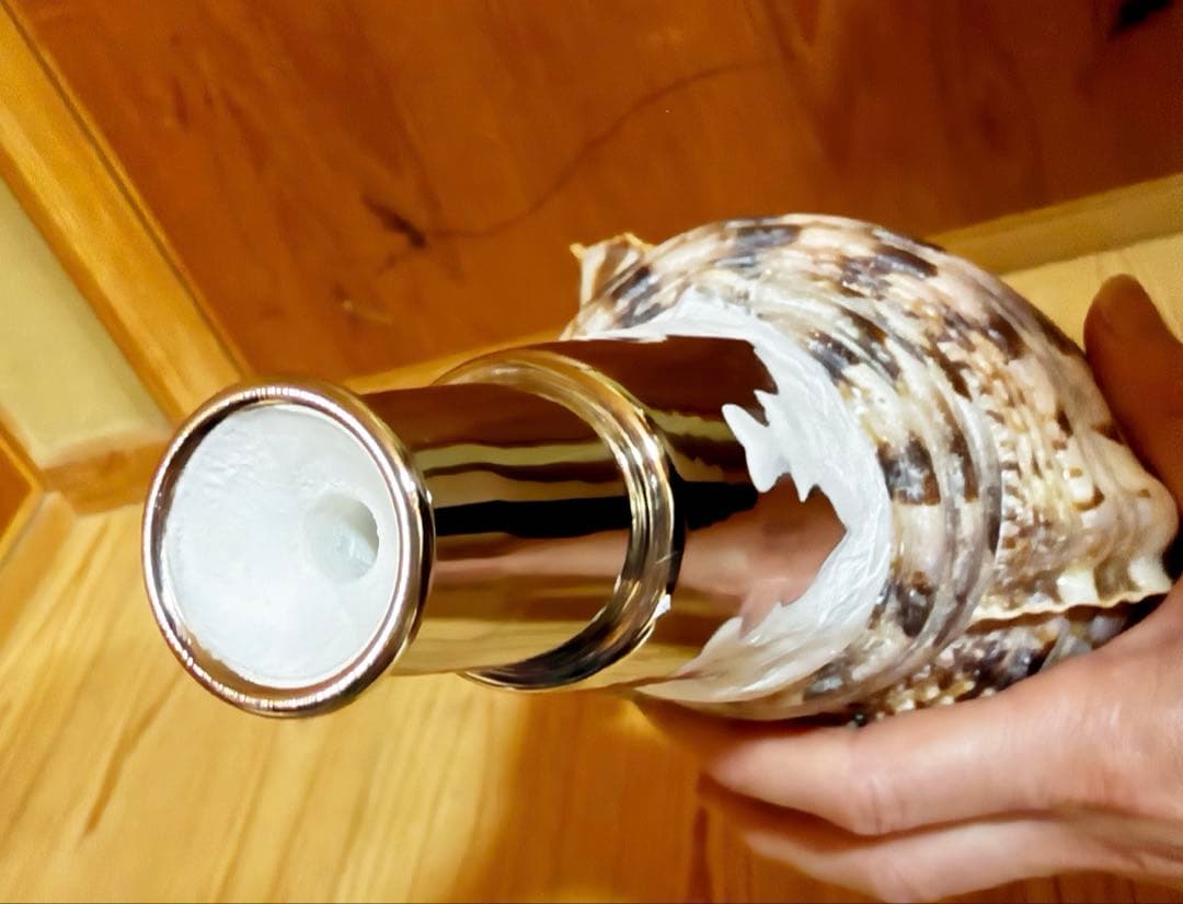 修験道法螺貝　山伏　密教　魔除け　ほら貝　ホラガイ❣️ホラガイ　ほら貝