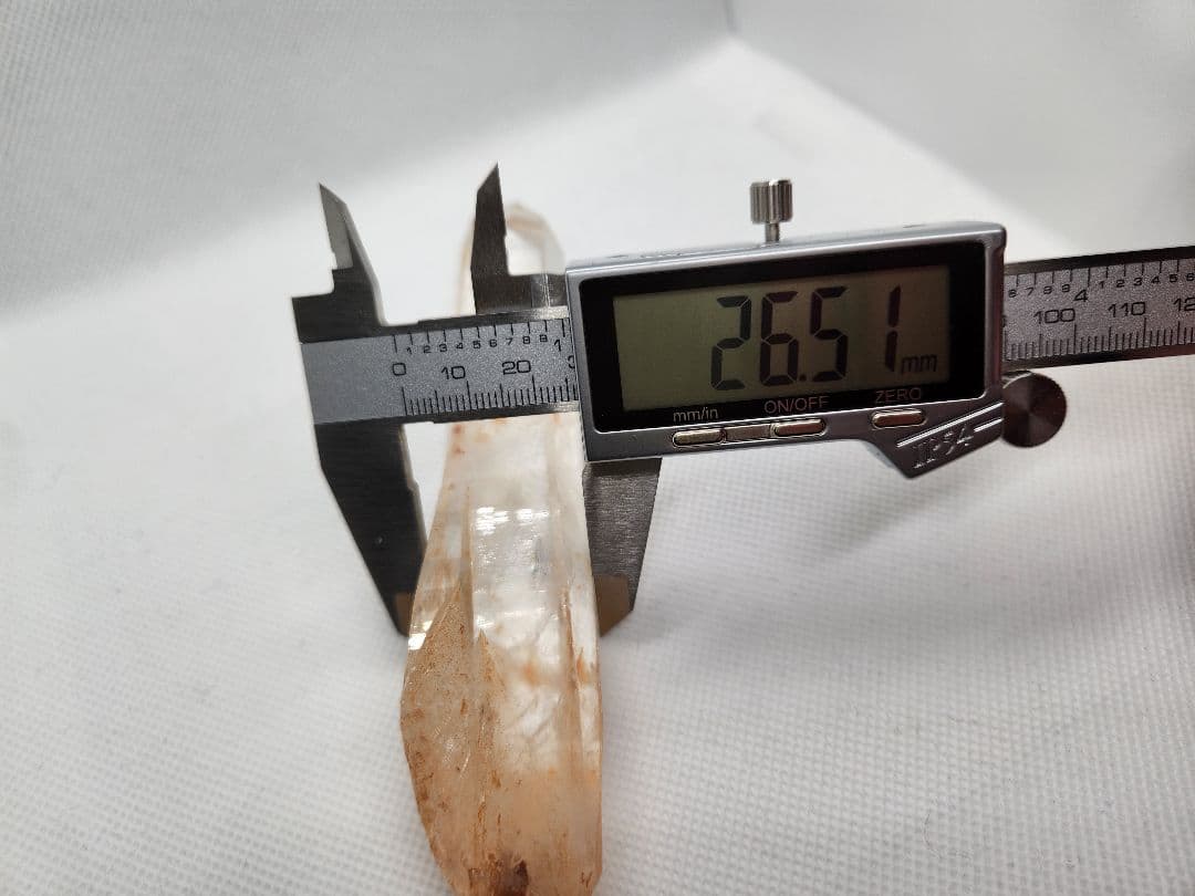 レムリアン水晶 ブルーラダー入り　台座付き　天然石