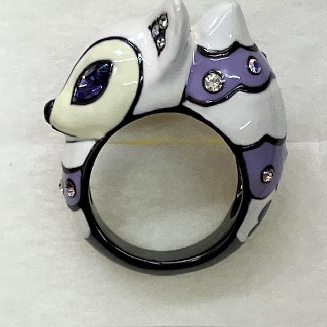 ●ANNA SUI　ブローチ＆リング　キツネモチーフ