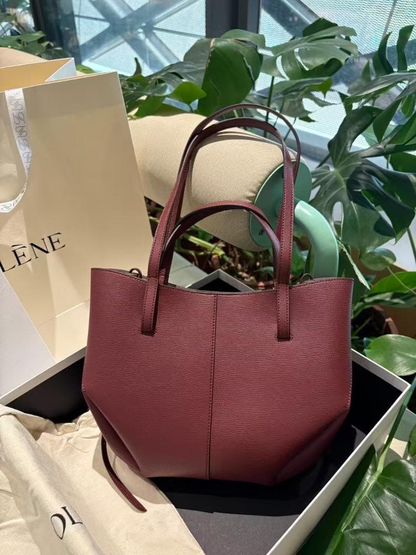 POLENE Cyme - ダークチェリー テクスチャード