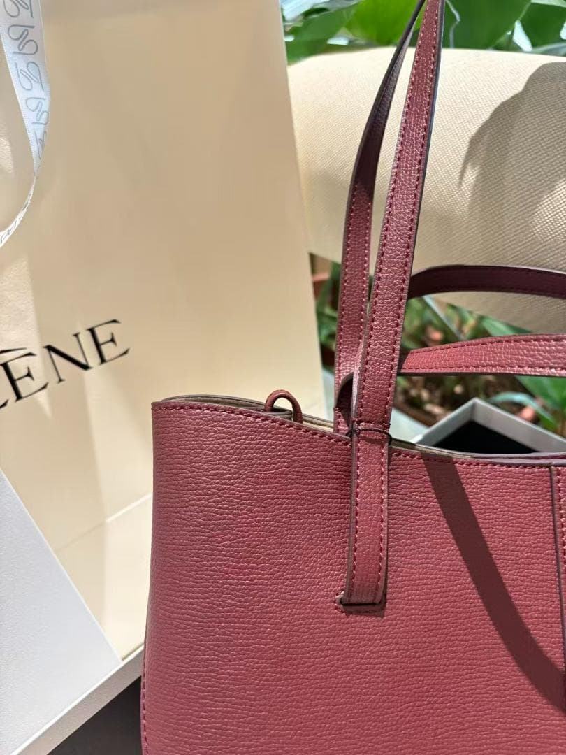 POLENE Cyme - ダークチェリー テクスチャード