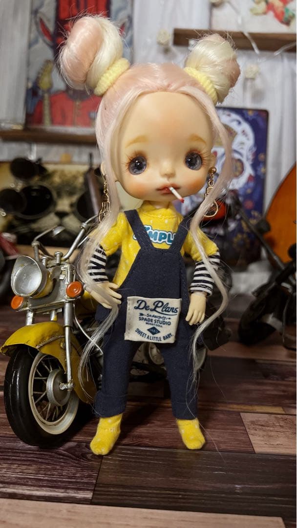 カスタムモンストドール♪ブライスさんのお友達にも。