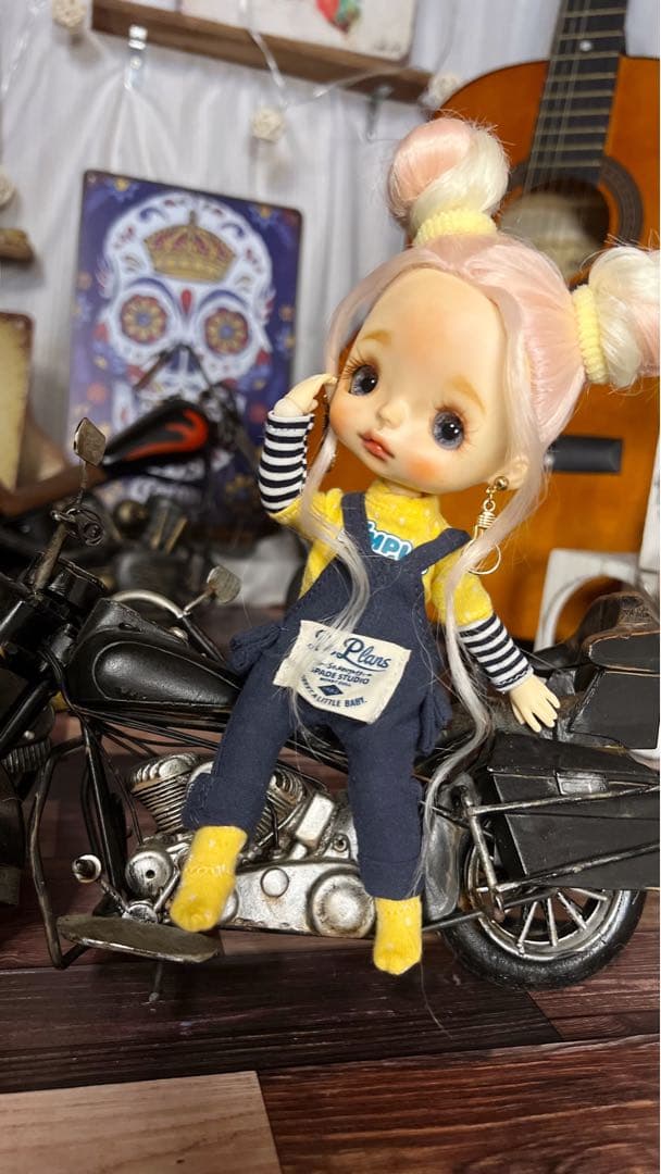 カスタムモンストドール♪ブライスさんのお友達にも。