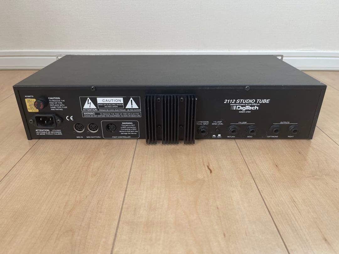 DIGITECH GSP2112 真空管搭載 ギタープリアンプ 音出し確認済