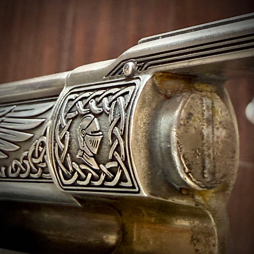 コクサイ S&W M29 金属SMG 彫刻カスタム 一点物