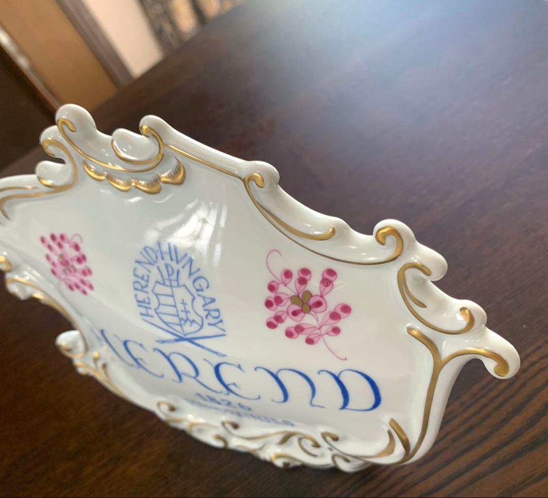 希少☆ヘレンド (HEREND)ブランドディスプレイスタンド 置物