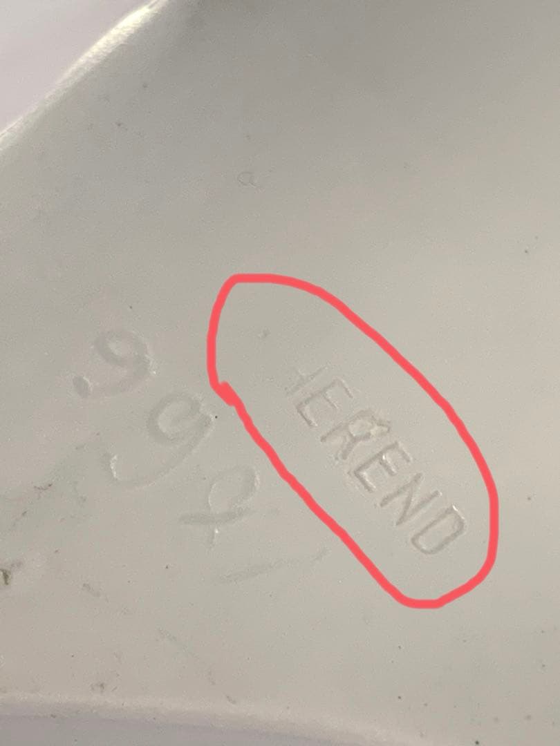 希少☆ヘレンド (HEREND)ブランドディスプレイスタンド 置物