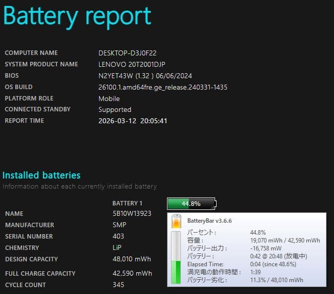 ThinkPad X13 Gen1 (十世代 i5/8G/ストなし/HD画面)