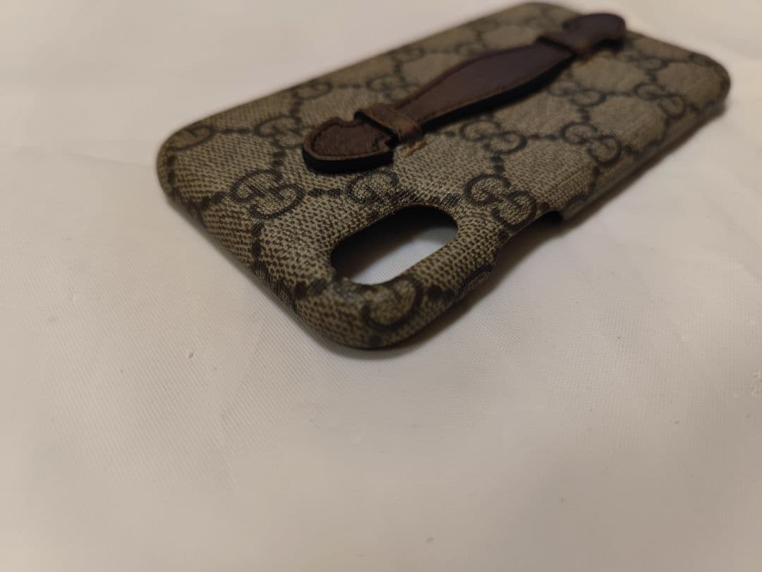 GUCCI グッチ iPhoneX XS ケース ハンドストラップ 美品 正規品