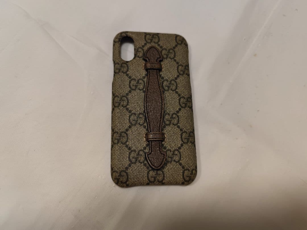 GUCCI グッチ iPhoneX XS ケース ハンドストラップ 美品 正規品