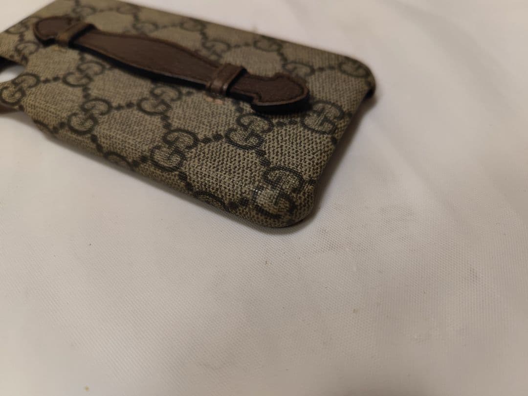 GUCCI グッチ iPhoneX XS ケース ハンドストラップ 美品 正規品